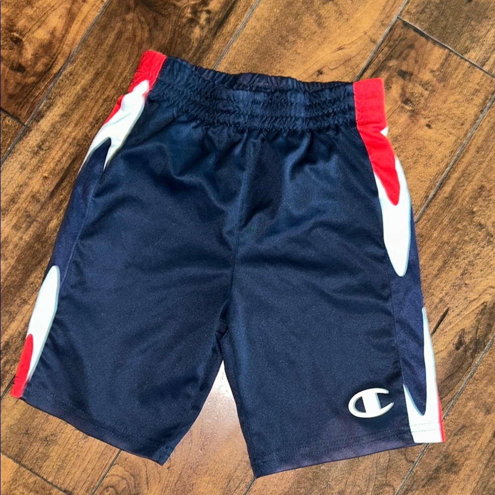 Champion Blue and Red Athletic Shorts